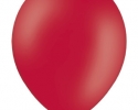 единичен червен балон пастелен цвят стандартен размер