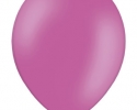 единичен балон с цвят роза