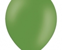 single dark green balloon
