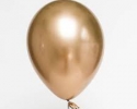 златен хром балон