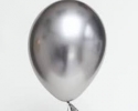 chrome silver balloon