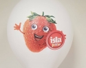 balloon with fullcolor printed strawberry isla junior
